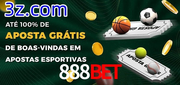 888BET Ate 100% de Aposta Gratis